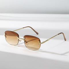 Damen oversized Sonnenbrille mit luxuriösen Akzenten Brehn