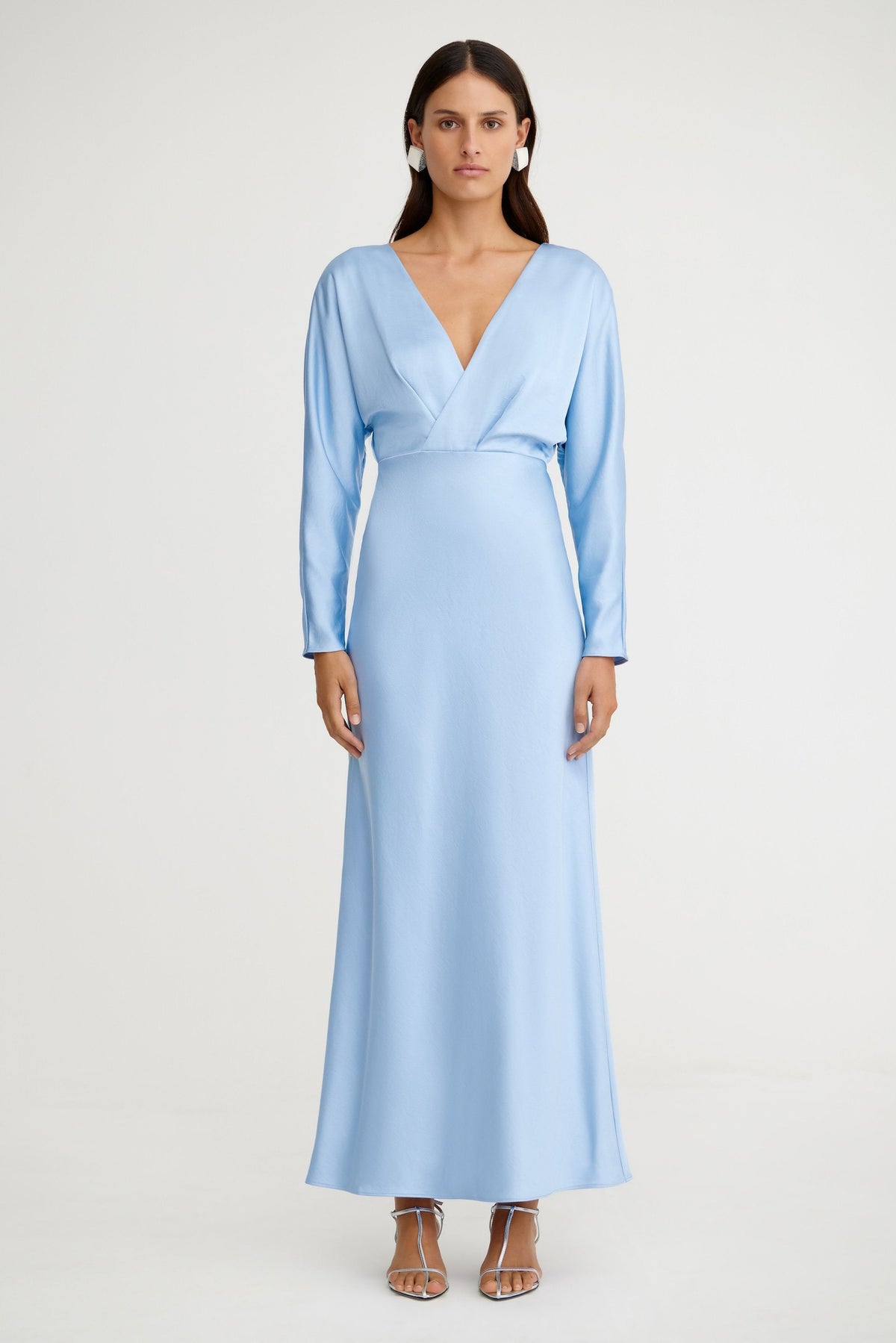 LUCILE LONG SLEEVE MAXI DRESS