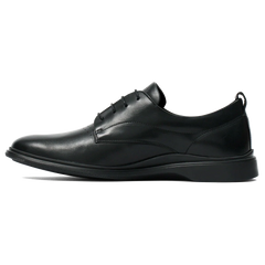 The Original Dress Shoe by Amberjack in Obsidian Black - Medial View