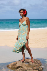 Julez Tiki Midi Dress - Green | O'Neill