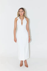 Delinda | Collar Maxi Dress