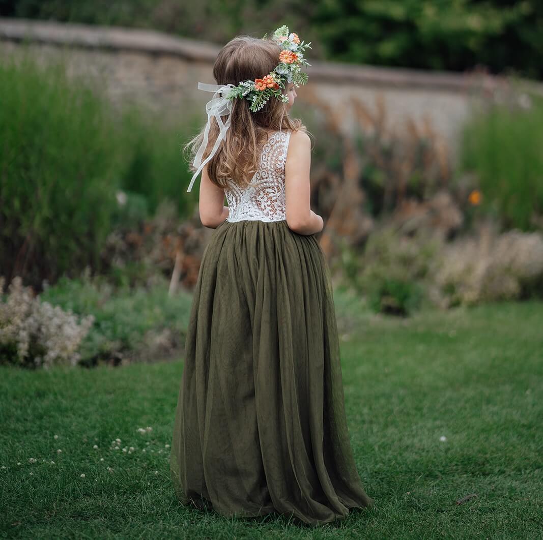 young flower girl