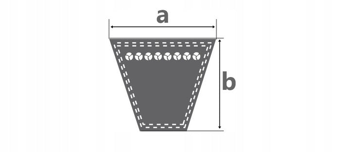 PAS KLINOWY PASEK C/22 x 3350/3408 | 22 X 3350 - Centrum Techniczne Gałązka