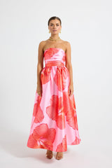 Kalani Strapless Midi