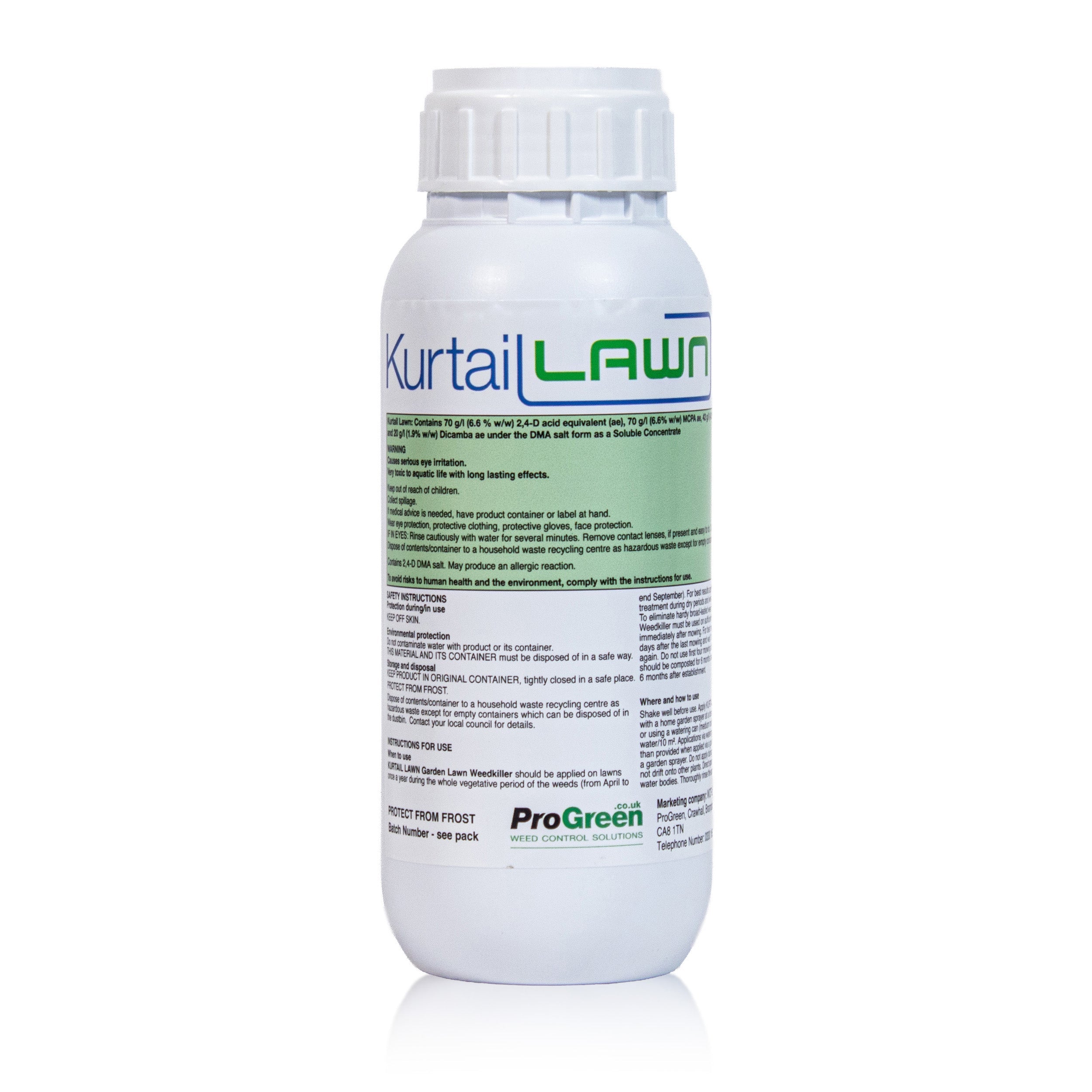 500ml bottle of Kurtail Lawn