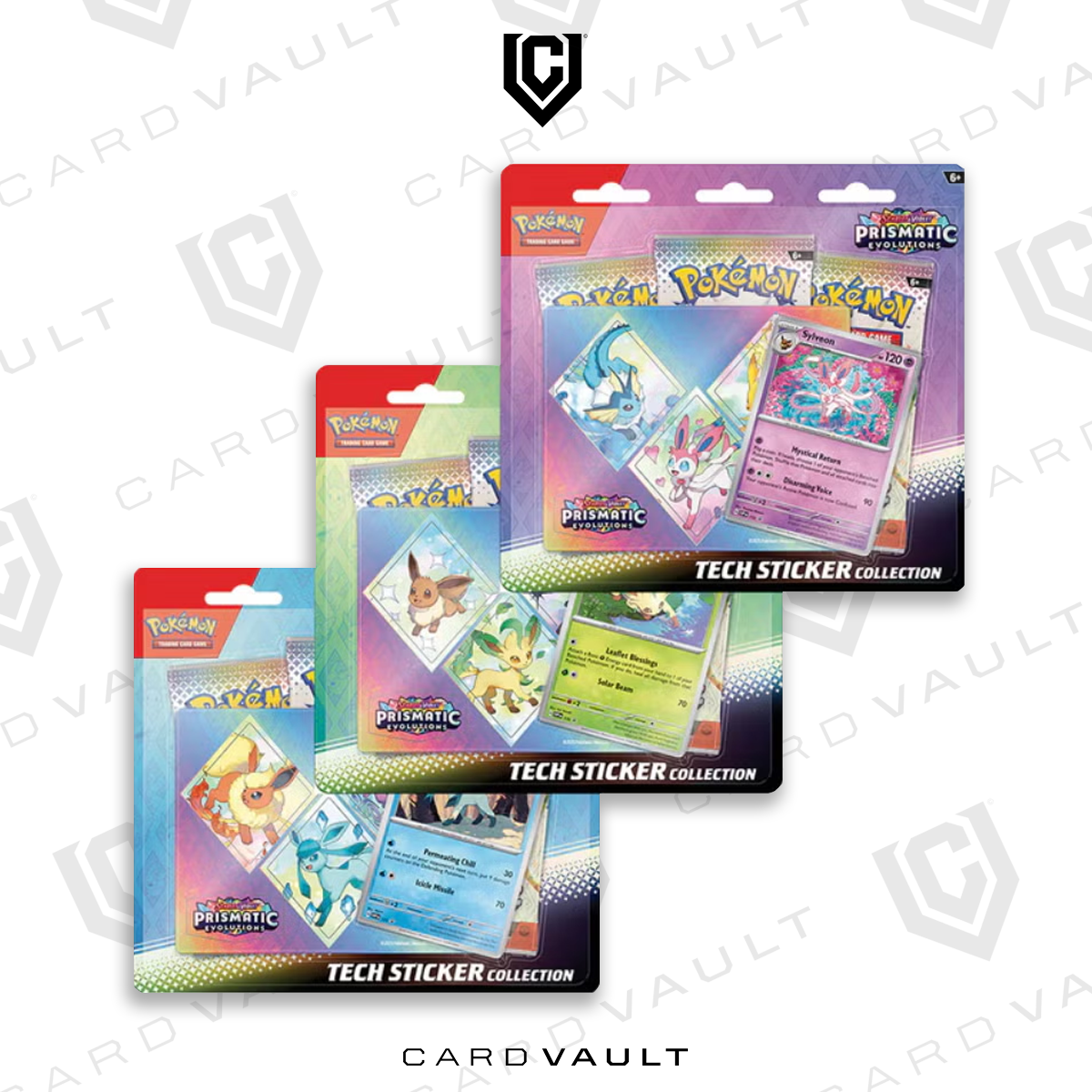 Pokemon Scarlet & Violet: SV 8.5 Prismatic Evolutions Tech Sticker Collection
