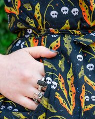 Poison and Plants Tea Dress Multifarvet