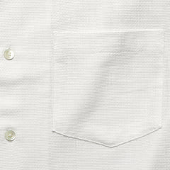 Pique Shirt - White - Portuguese Flannel - STAG Provisions - Tops - S/S Woven - Solid