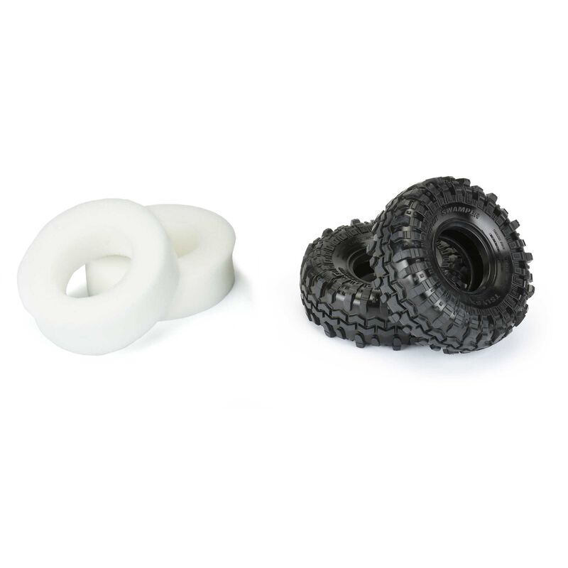 PRO1017903 Pro-Line 1/10 Class 0 Interco Super Swamper Predator F/R 1.55" Crawler Tires (2)-WHEELS AND TIRES-Mike's Hobby