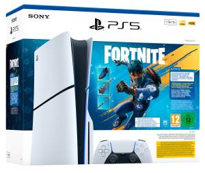PS5 Console 825GB Digital Ed White + Fortnite Flowering Chaos ITA Sony Computer Ent.