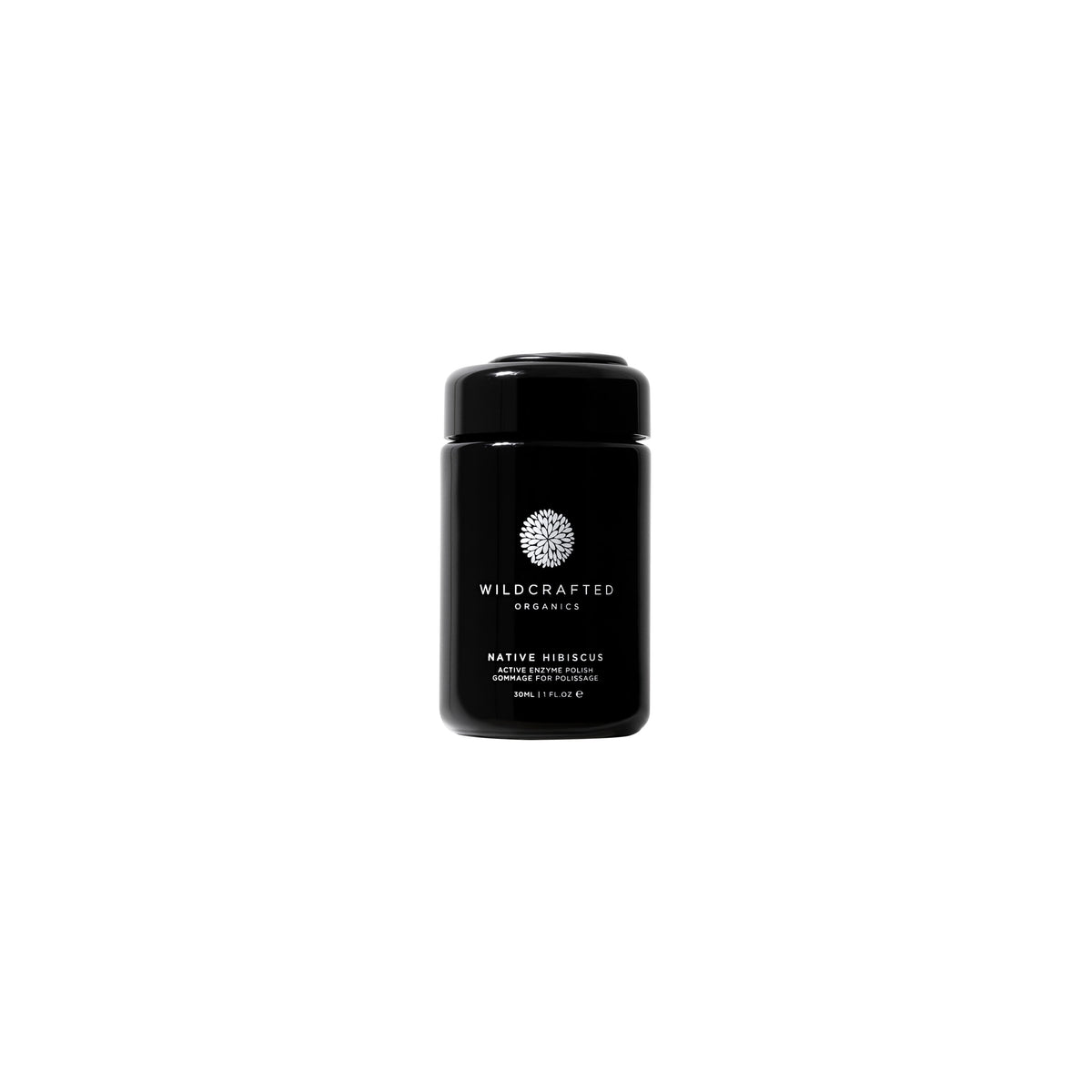 Native Hibiscus Active Enzyme Polish, activated enzyme powder exfoliant, cleansing mask, natuurlijk exfoliant, natuurlijke scrub, natuurlijk gezichtsmasker, natural skincare, wildcrafted organics, nourished.