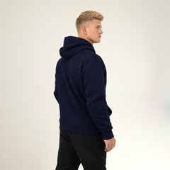 Hoodie Dunkelblau Unisex - XS