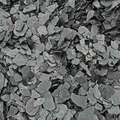 Paillage d'ARDOISE NOIRE Minéral pierre naturelle
