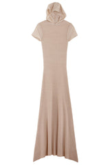 Ecru Intro Hood Dress