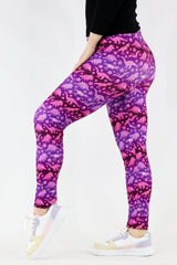 Glitter Dinosaur - Casual Full Leggings Casual Full Leggings Pawlie