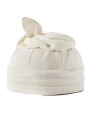 Penelope Velvet Beanie White