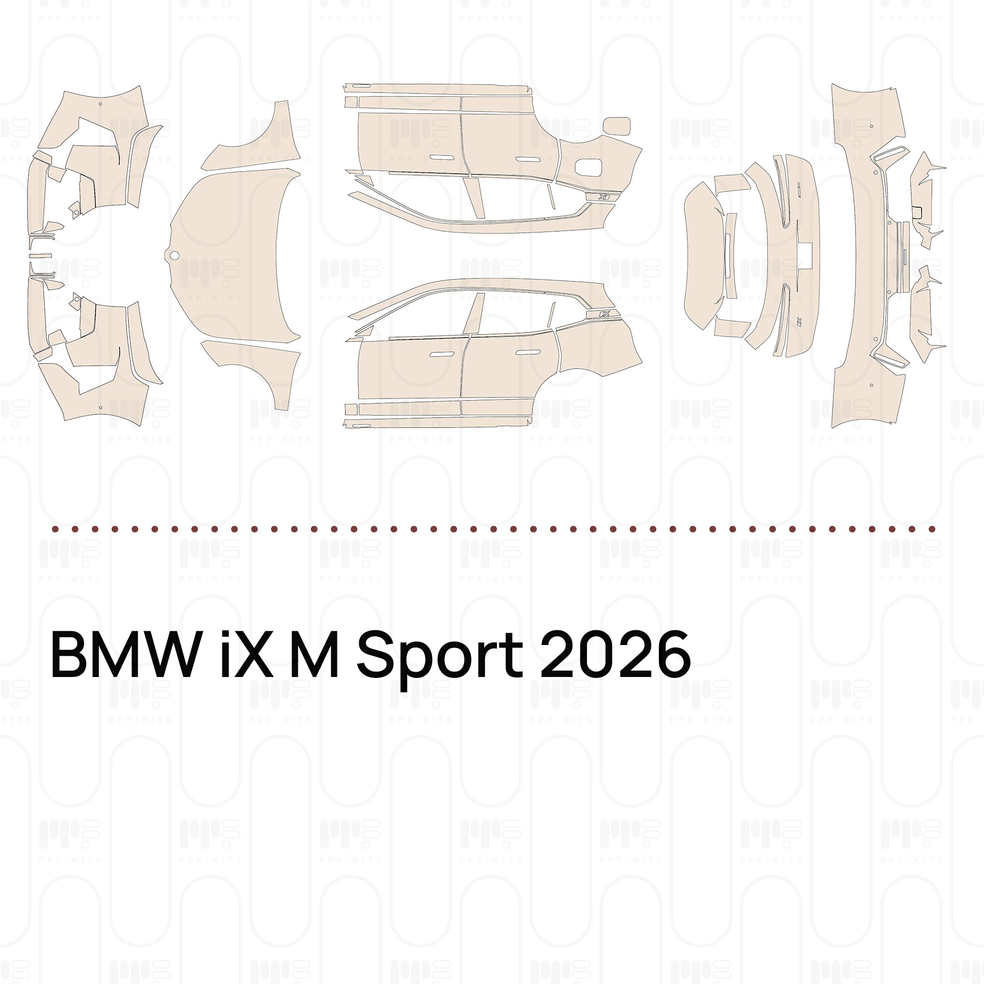 Pre-Cut PPF BMW iX M Sport 2026