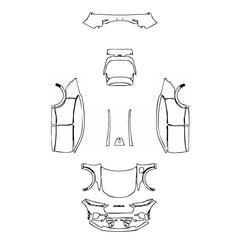 Pre-Cut PPF Ford Mach-E (CN) Luxury 2024 - PPF-Kits
