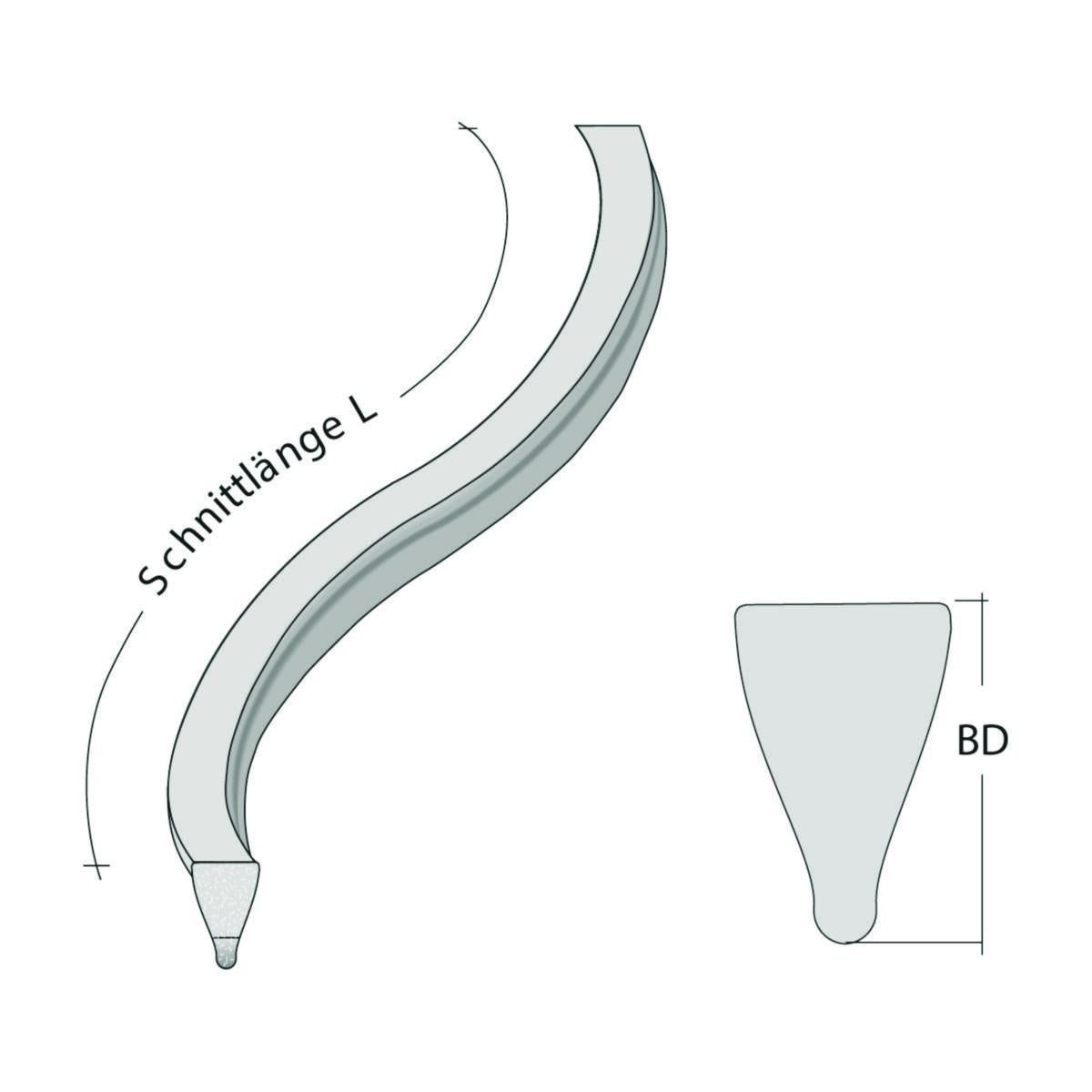 Betonglist Ål Lengde 80cm