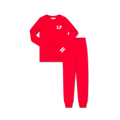 Little Parni Hot Pink Glow In The Dark Pajamas