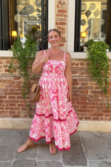 Sicilian Summer Midi Dress