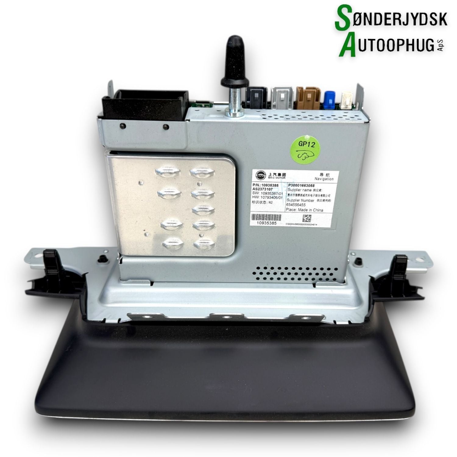 MG Ehs Hybrid Radio, Multi Display Med OEM Nr. 10935387 Fra MG Ophugger