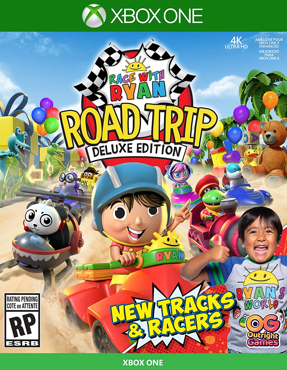 Race With Ryan Road Trip Deluxe Edition Xbox One New