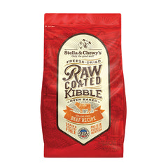 Stella and Chewy's Oven Baked Raw Coated Kibble for Dogs - Grass Fed Beef