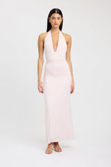 front Leni Maxi Dress Kookai Bodycon Maxi Fitted Plungeneck womens-dresses
