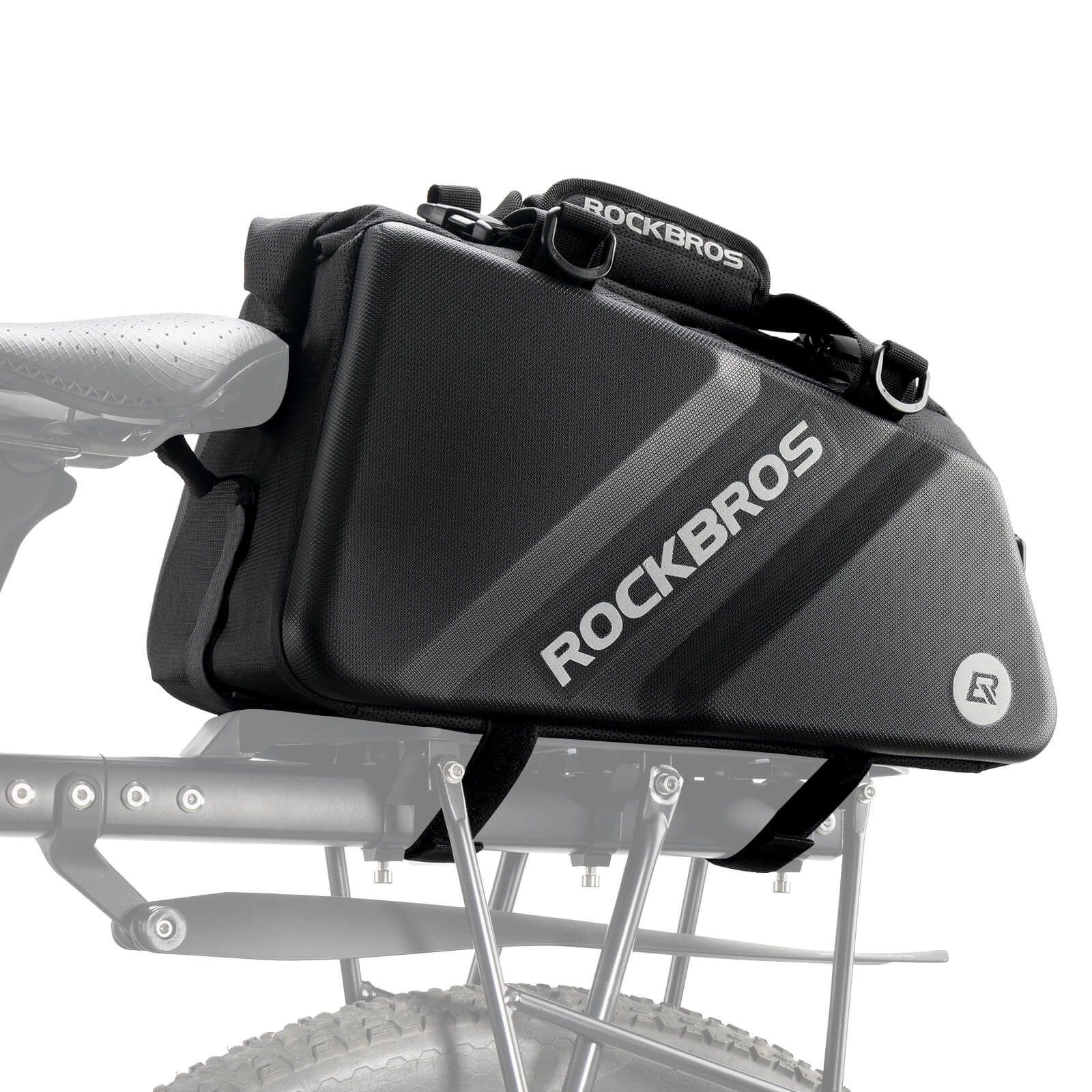 ROCKBROS Torba na Bagażnik Rower Twarda Skorupa 11,6L -A28 Torby na bagażnik