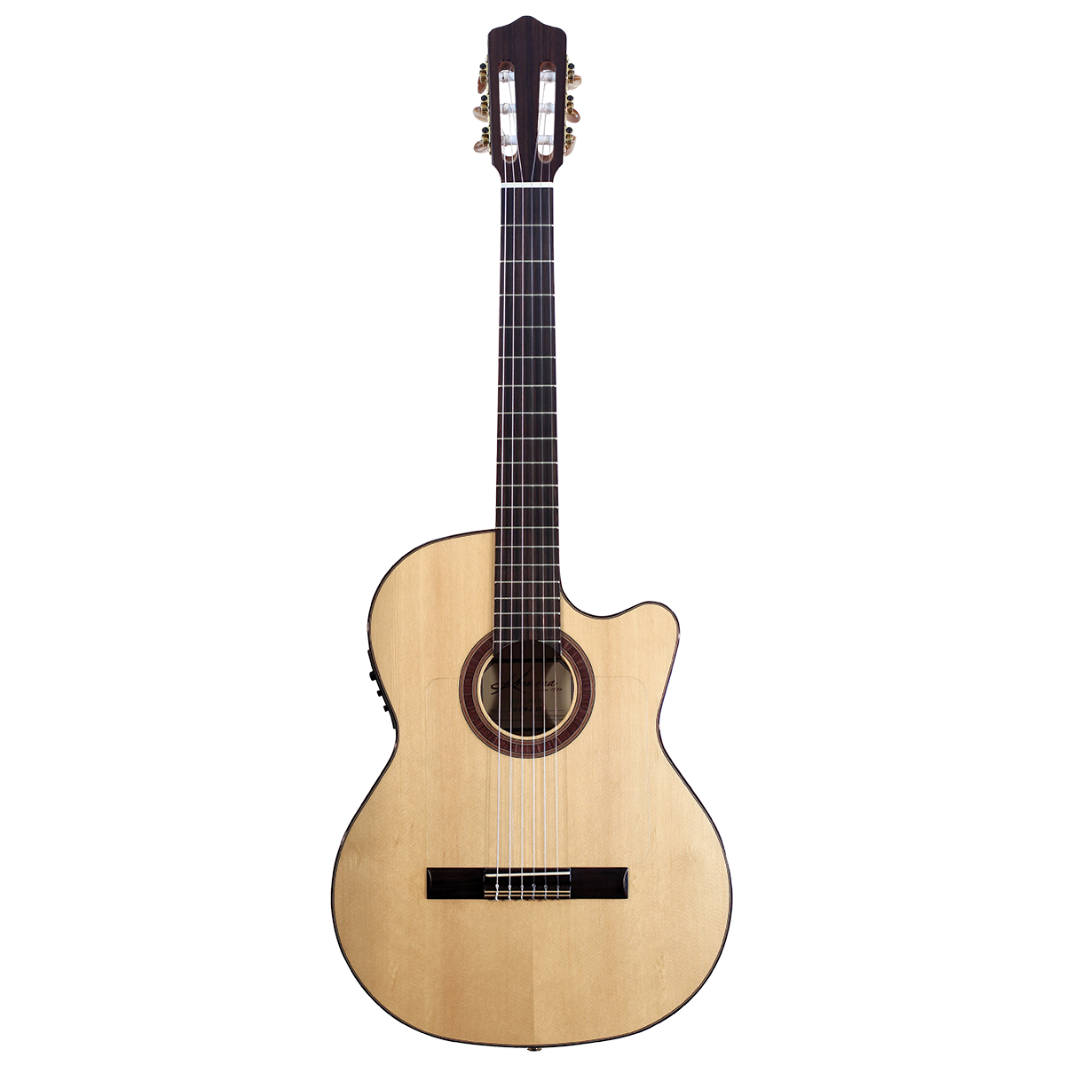 Kremona Rosa Luna Flamenco Classical Guitar All Solid w/Pickup and Hard Case