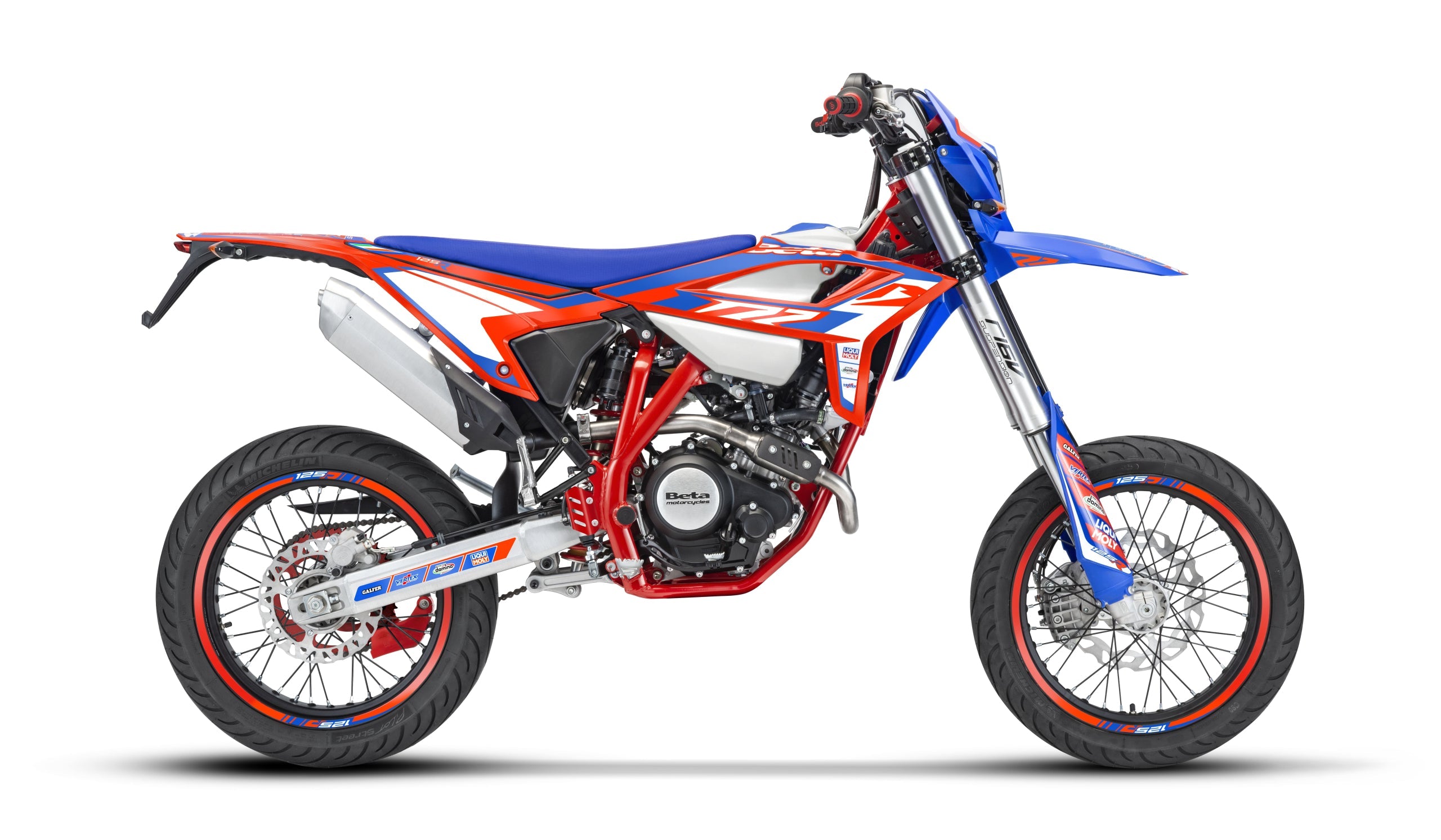 BETA RR 125 4T R MOTARD BLUE