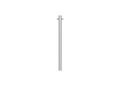 Allegra T-Bar Vertical Heated Towel Rail JY-12V-RVHT-CH - Bathroom Hub