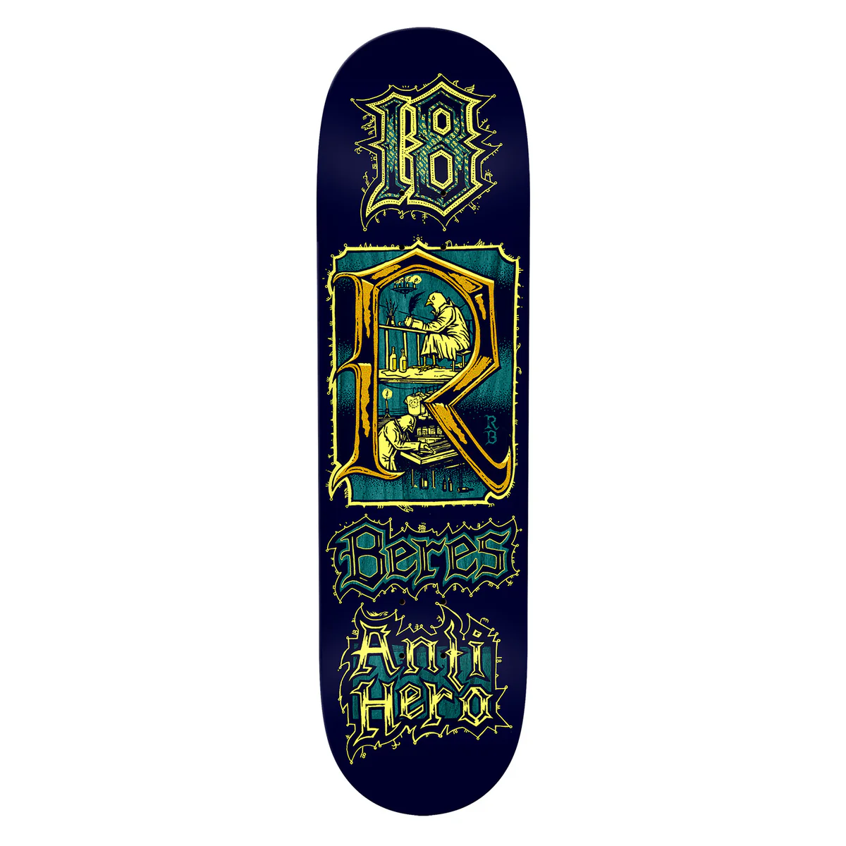 Anti Hero - 'Raney Beres Medieval' Skateboard Deck 8.5”