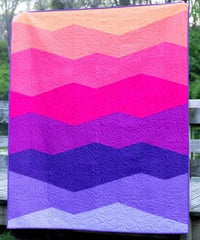 Range Quilt Kit in AGF Pure Solids - Sunset