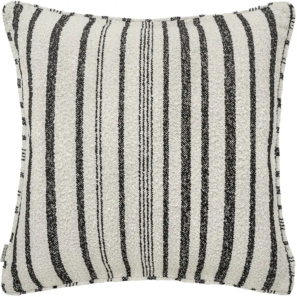Raya Steele Variegated Stripes Cushion | Single Cushion | Product Image 1