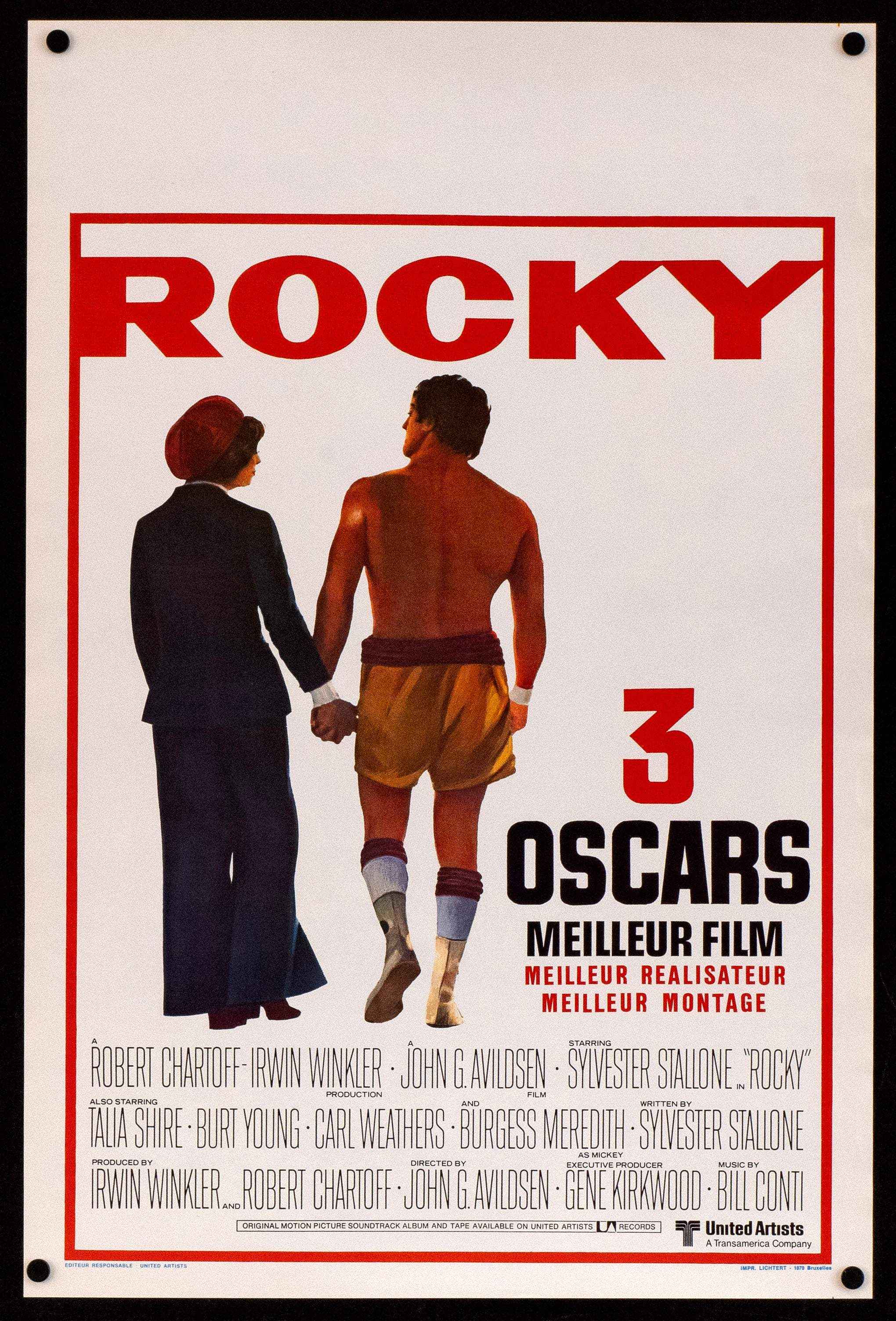 Rocky Original Vintage Movie Poster