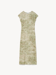 The Otta cap sleeve tricot dress in Clouds