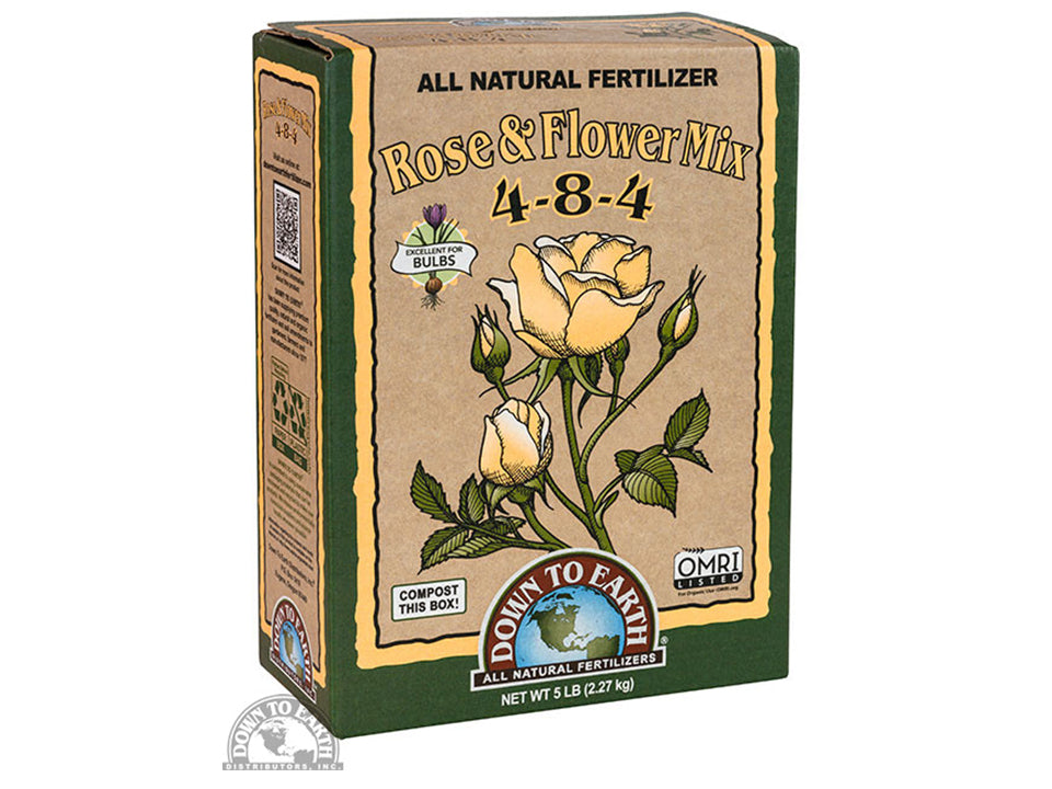 Soil Amendment, Rose & Flower (4-8-4) Organic Fertilizer, 5lbs.