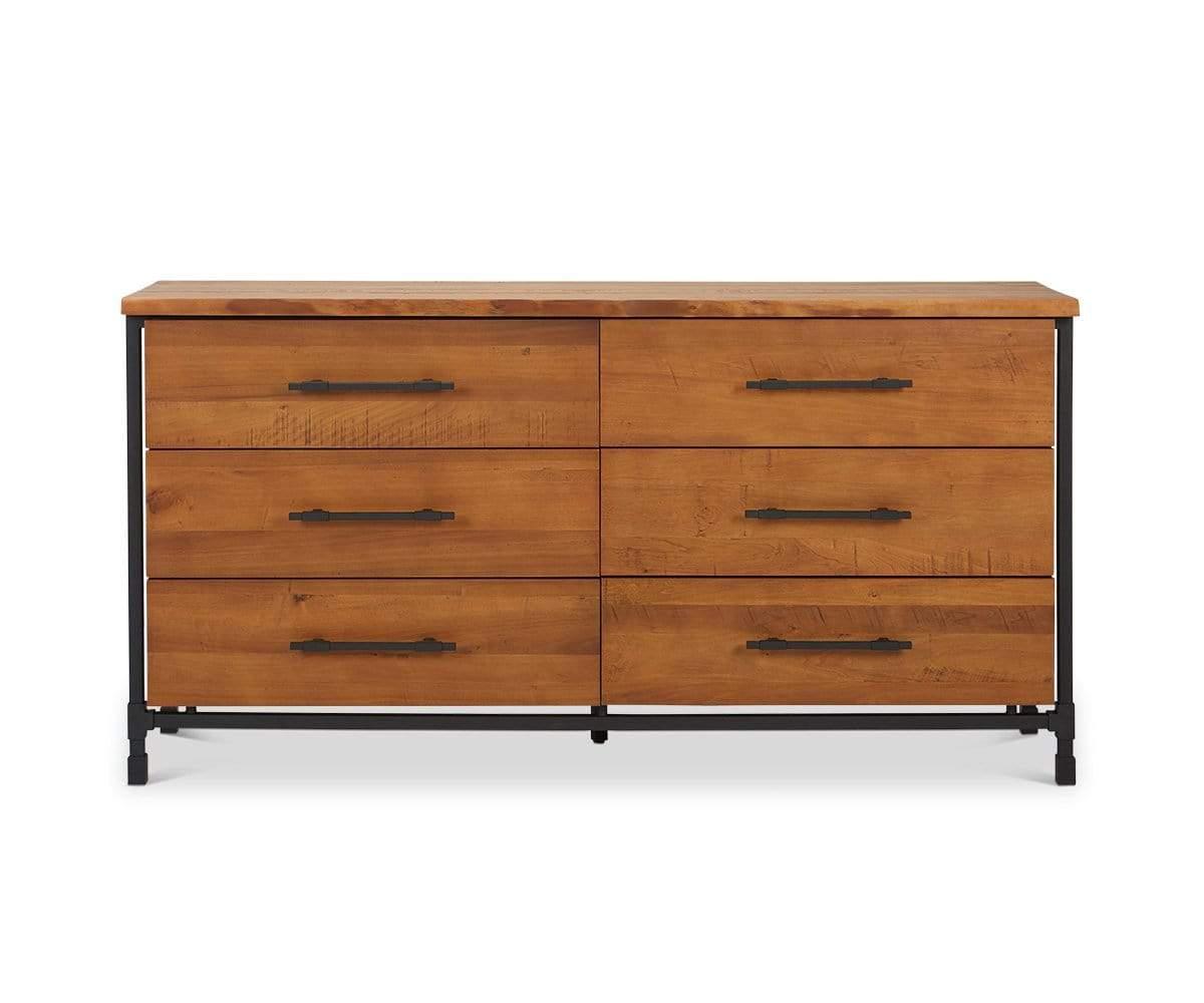 Karsten Double Dresser SADDLE BROWN - Scandinavian Designs