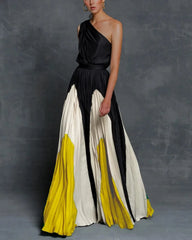 Zenaida® | Glamorous One-Shoulder Maxi Dress
