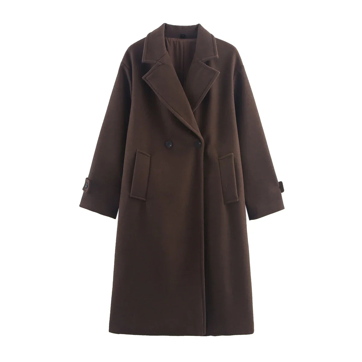 Vanya – Woolen Notch Neck Coat
