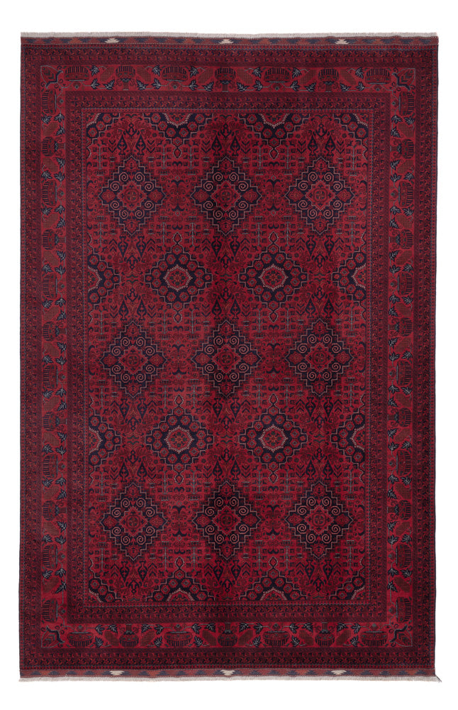 Afghan Teppich 301x204cm - Orientteppich