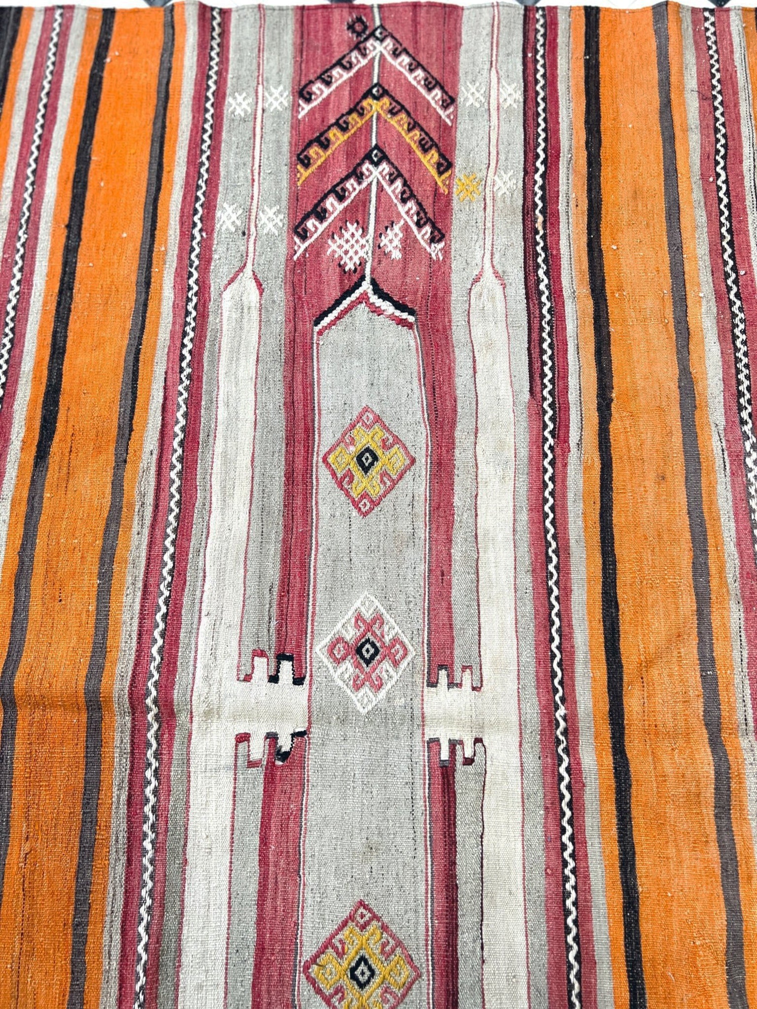 5X7 Sivas Kilim Anatolian Vintage Turkish Rugs for living room bedroom kitchen dining. Handmade Flatweave shop San Francisco Berkeley. Buy Rugs Online free shipping to Canada Toronto California.