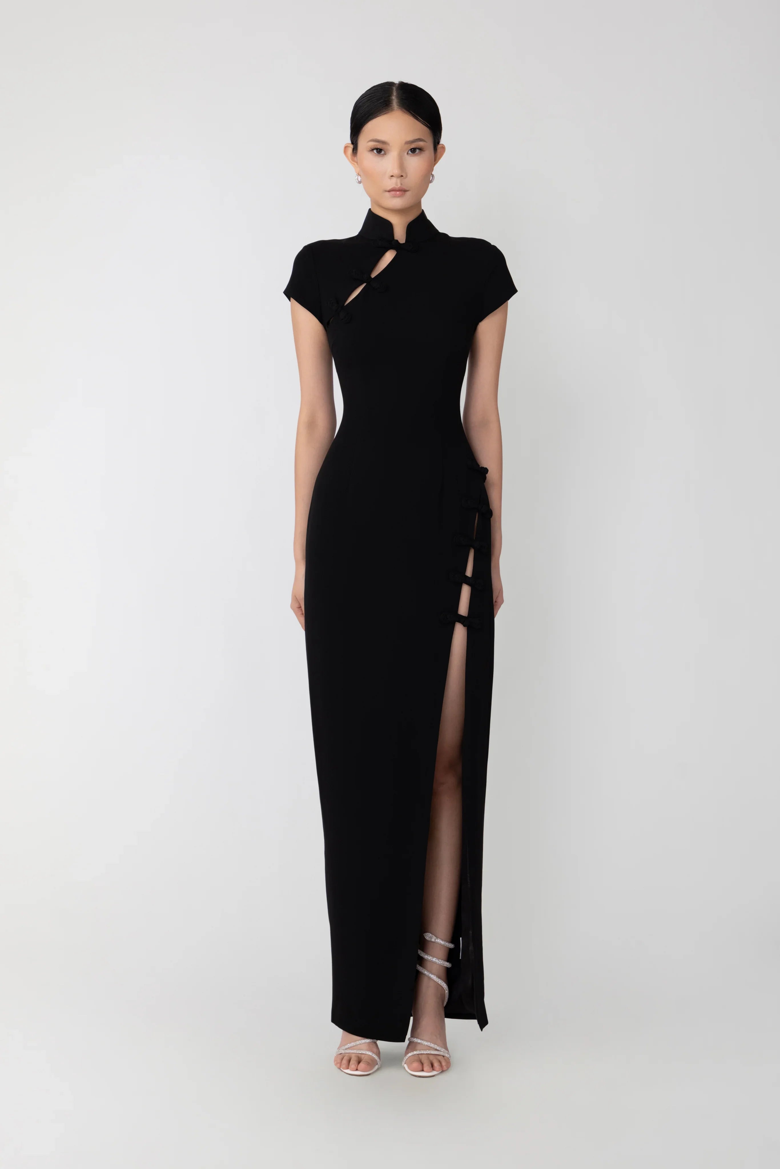 SAU LEE | Isabella Maxi Dress | Isabella Maxi Dress - Black / 00