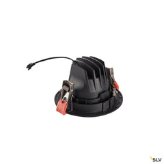 NUMINOS MOVE DL M, indoor LED recessed ceiling light black/black 2700K 20° rotating and pivoting