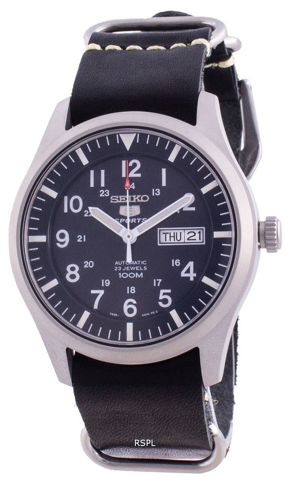 Seiko 5 Sports Blue Dial Automatic SNZG11K1-var-LS19 100M Herreur