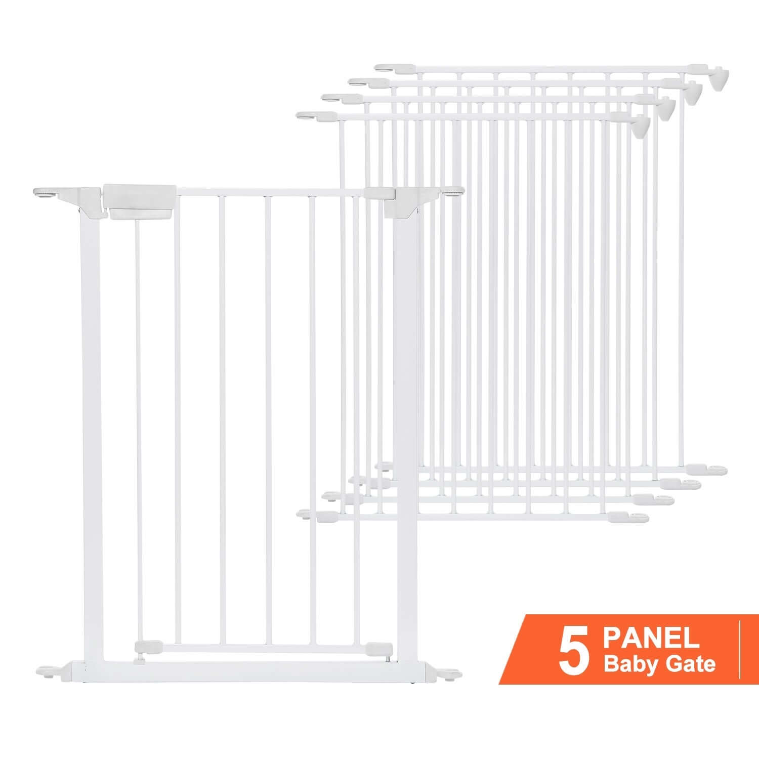 Baby gate with main door