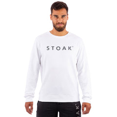 STOAK White Diamond weiß Crewneck Sweater Herren vorne
