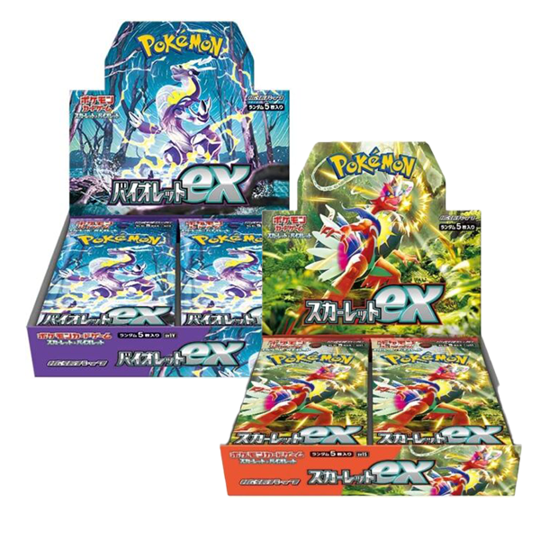Scarlet & Violet EX Booster Box Bundle - Japanese Pokemon TCG - PokéBox Australia